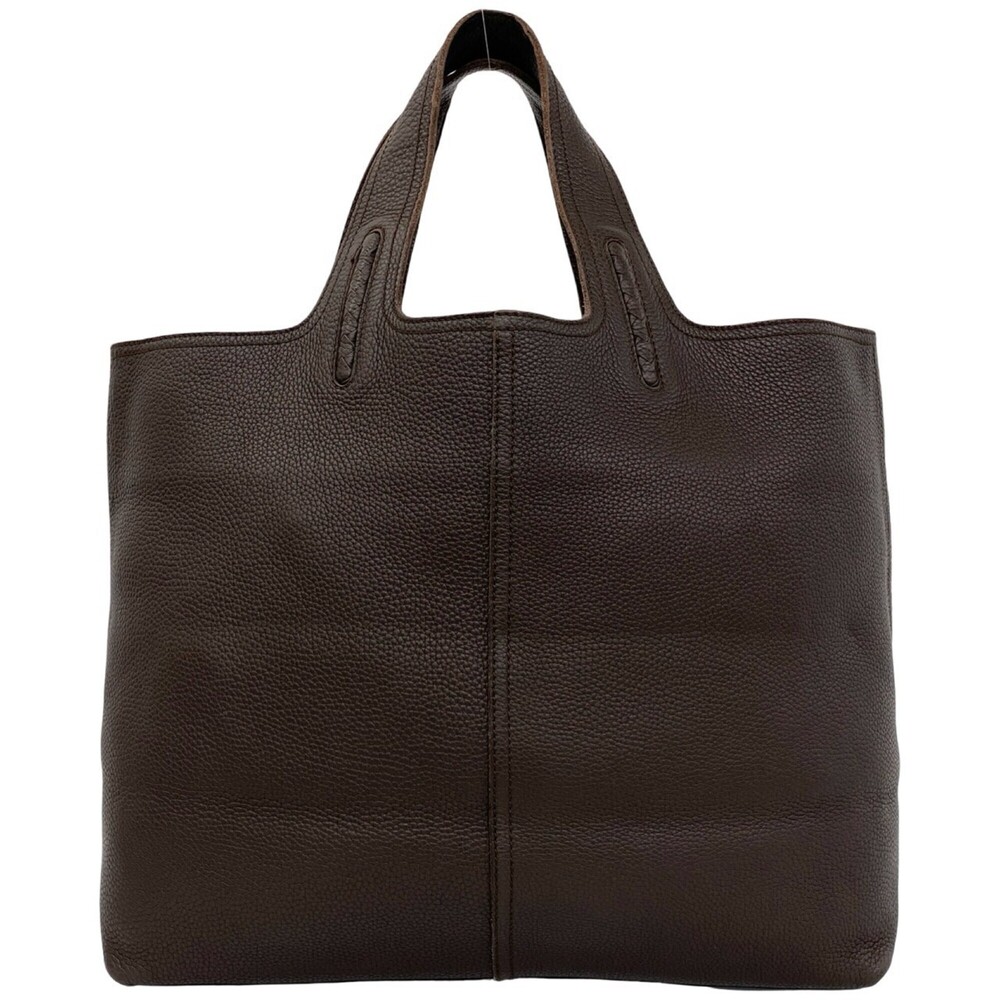 BOTTEGA VENETA Intrecciato Leather Tote Bag/Handbag for Men, Brown, 18717